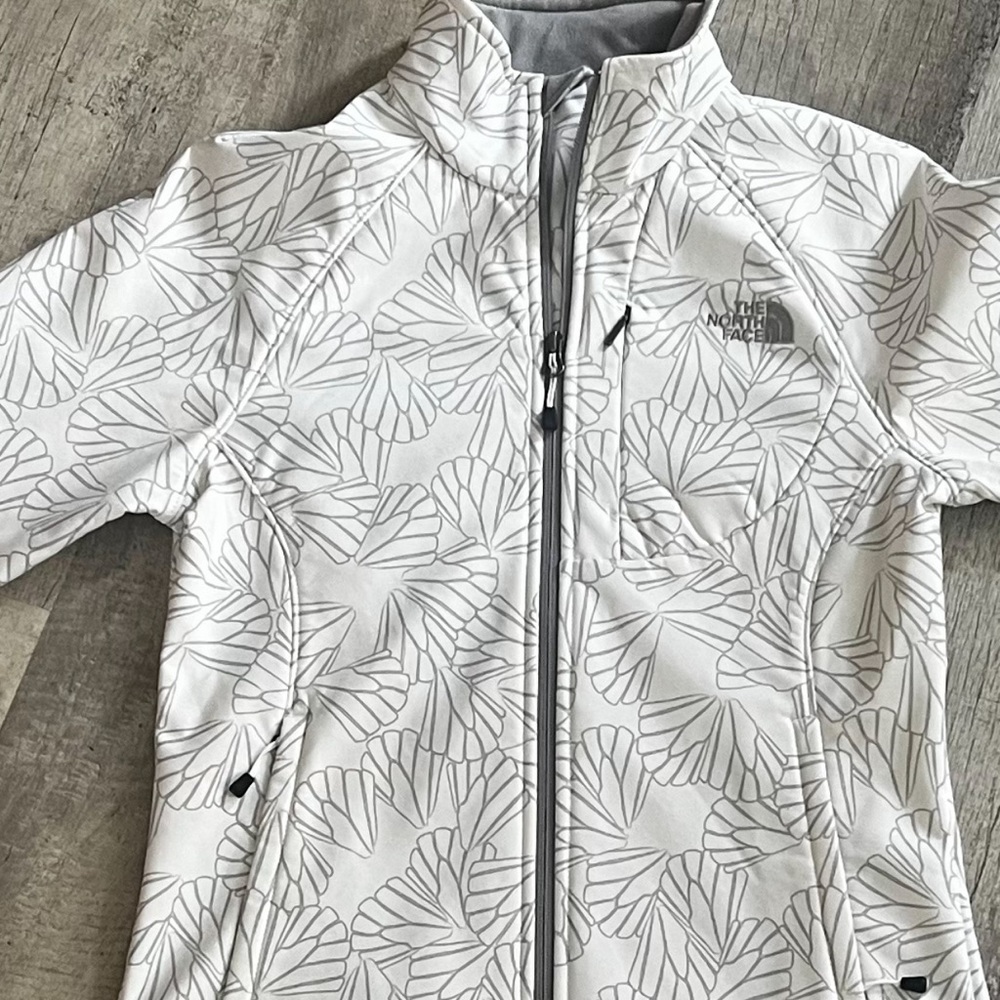The North Face Softshell Bionic White Patterned F… - image 7